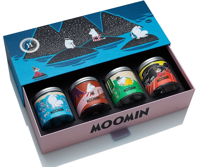 Haupt Mumin Lakrits - Presentlåda med alla smaker - Numrerad samlarupplaga